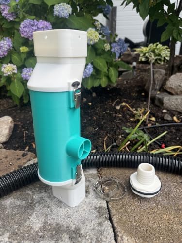 Rainwater Downspout Filter Diverter with Self-Cleaning Design - Image 2