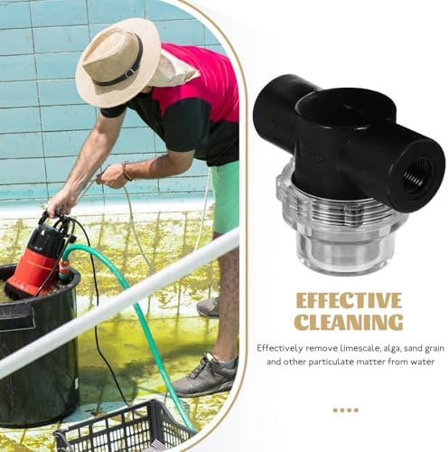 POPETPOP 3/8 Npt Water Pump Strainer Filter with Fine Stainless Steel Mesh - Image 3