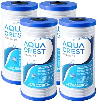 AQUA CREST AP810 Whole House Water Filter for 3M® Aqua-Pure AP810, 5 Micron by AQUACREST