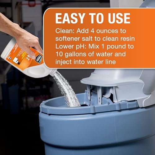 Ban-T Alkaline Water Neutralizer and Cleaner – Water Softener Tannin and Iron Removal Cleaner - Removes Hard Water Deposits, Lime Scale, Iron Staining – Restores Water Softener Efficiency - Image 4