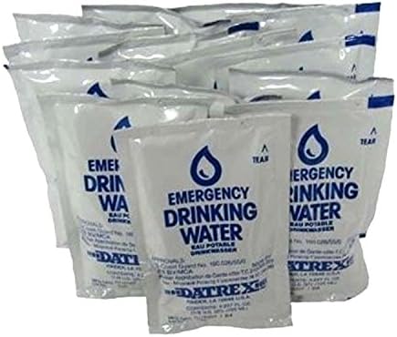 Datrex Emergency Water Packet 4.227 oz - 3 Day/72 Hour Supply (18 Packs) , White by Unknown