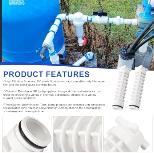 1" 250 Mesh Spin-Down Replacement Filter Screen for Rusco Sediment Filter - Image 4