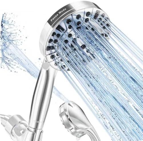BESAQUO 9 Functions High Pressure Handheld Shower Head with Power Wash by BESAQUO