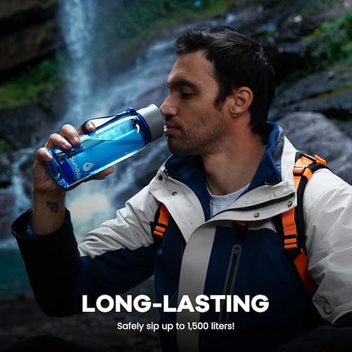 SurviMate 5-Stage 0.01μm Ultra-Filtration Filtered Water Bottle BPA-Free - Image 6
