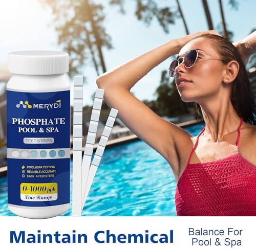 Phosphate Test Kit for Pool,50 Strips Phosphate Test Strip - Image 3