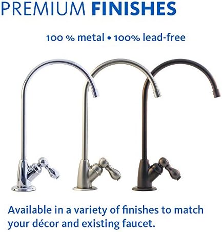 Aquasana Under Sink Water Filter System - Reduces PFAS, Lead, & Chlorine in Drinking Water - Under Counter Claryum Filtration for Kitchen - 3-Stage - Chrome Faucet - AQ-5300.56 - Image 3