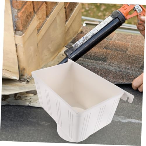 OSALADI White PVC Downspout Connector for Rainwater Management Drain - Image 3