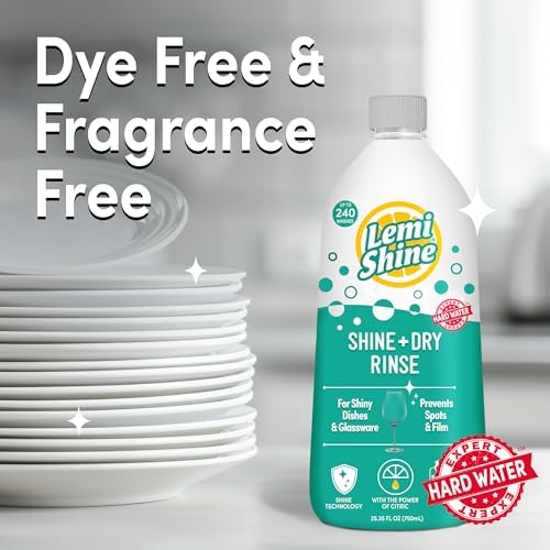 Lemi Shine Shine and Dry Natural Dishwasher Rinse Aid - 25.35 fl oz - Image 4