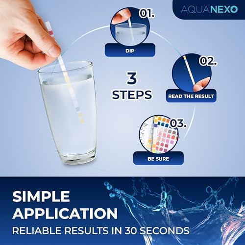 16-in-1 Drinking Water Test Kit, 125 Strips for Tap & Well Water - Image 3