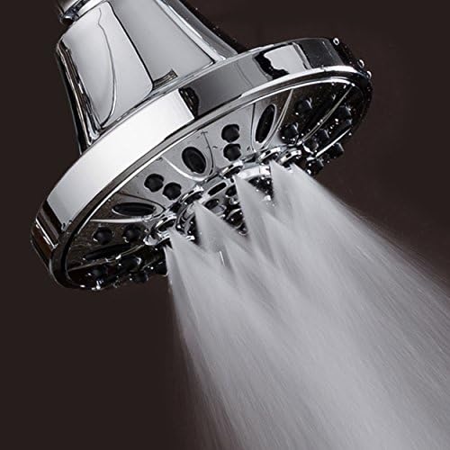 AquaDance Premium High Pressure 6-setting 4-Inch Shower Head for the Ultimate Shower Spa Experience! Officially Independently Tested to Meet Strict US Quality & Performance Standards! - Image 4