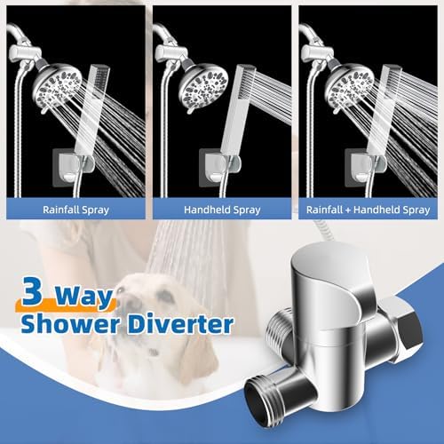 Hibbent cUPC Certified All Metal Dog Sprayer Attachment Set, Chrome - Image 3