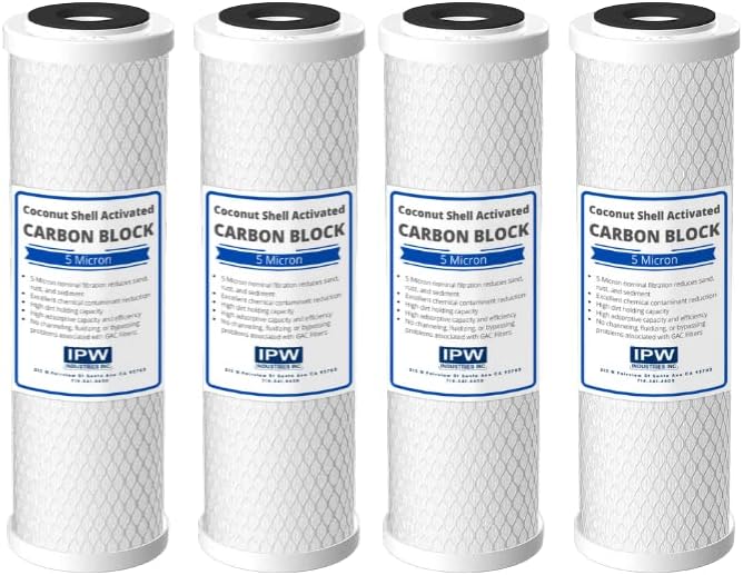 IPW WaterPur Filter for Reverse Osmosis, 4-Pack, CCI-10-CLW by Isopure_WaterIPWINDUSTRIES