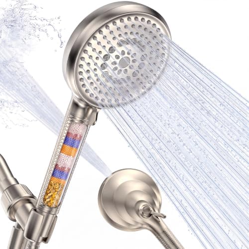KOSNEW Filtered Shower Head with Handheld, 9 Spray Modes with 1PCS Filter by KOSNEW