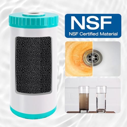 H&G Lifestyles 10" x 4.5" Iron Water Filter Cartridge for Well Water - Image 5