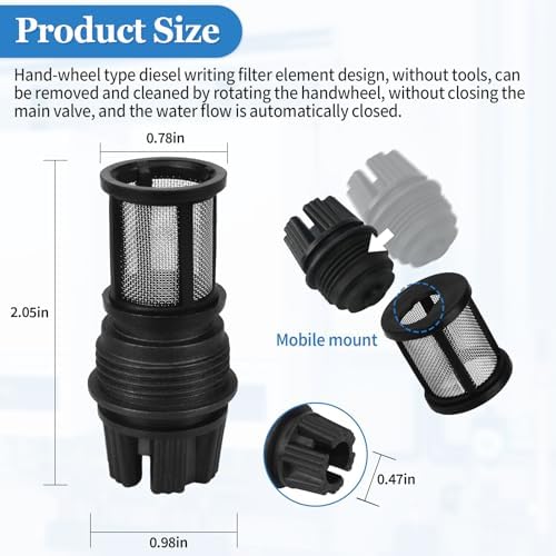 EGBD032 & DTJD006 Inlet Water Filter Kit for Noritz Tankless Water Heater - Image 4