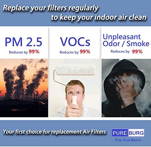 PUREBURG SCF-20 Carbon Deodorizing Filter, 2-Pack - Image 6