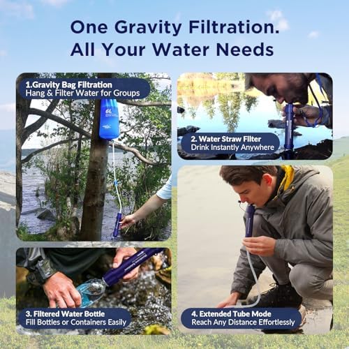 Membrane Solutions 6L Gravity Water Filter Pro for Group Camping - Image 6