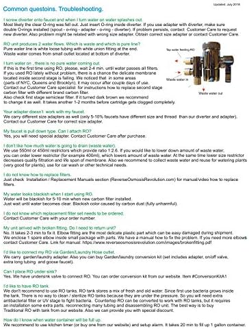 Countertop Portable Universal 5-Stage Reverse Osmosis RO Purification Water System with DI Deionizing Mixed Bed (Close to 0 PPM) postfilter, Build in USA - Image 7