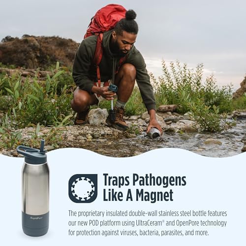 RapidPure Purifier & Insulated Stainless Steel Bottle - Image 3