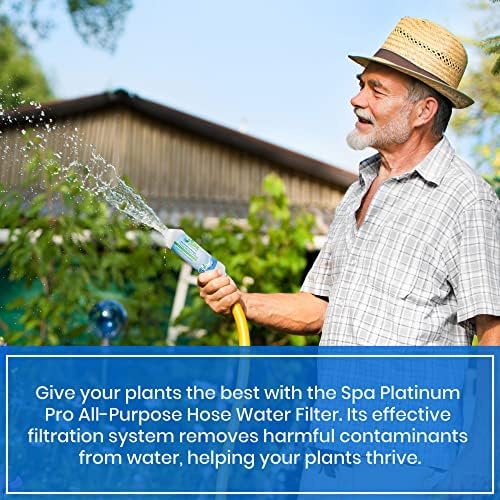 Spa Platinum Pro All Purpose Hose Water Filter for Pools, Spas, and RVs | High Performance Water Filtration System | Filters Up to 40,000 Gallons for Clean and Safe Water Use - Image 4