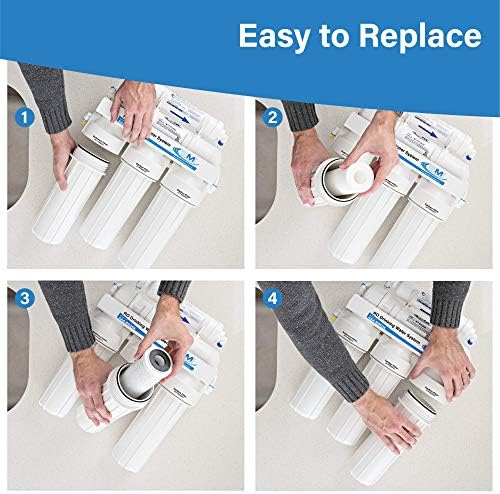 AMI 50 GPD Reverse Osmosis Membrane & Filter Replacement, 5-Stage - Image 5