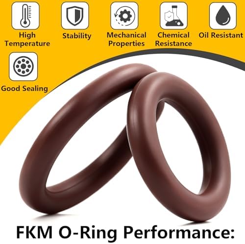 30 Pcs Viton Pressure Washer O-Rings for 1/4" & 3/8" Quick Connect - Image 5