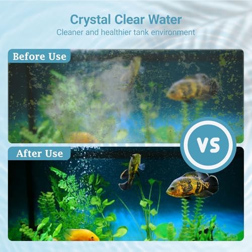 Koller Products Small Aquarium Filter Cartridges 6-Pack, High-Efficiency Replacement for 3–6 Gallon Aquariums, Keeps Water Crystal Clear - Image 5