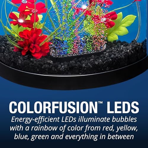 Tetra Half-Moon 3 Gallon Starter Fish Tank Kit - Image 5