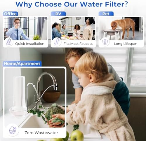 iSpring CKC1-PF PFAS/PFOA/PFOS Removal Water Filter for Faucet, 10000 Gal - Image 6