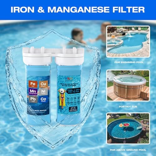 H&G lifestyles 2 Stage Iron Filter for Garden Hose Filling Pool - Image 2