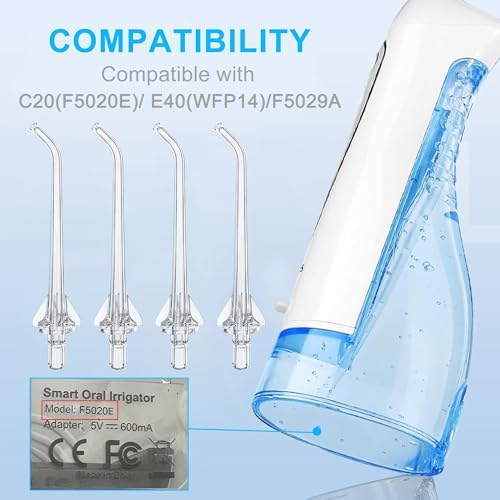 Replacement Tips for COSLUS C20, E40, C31, C50 and C51 Water Flosser - Image 2