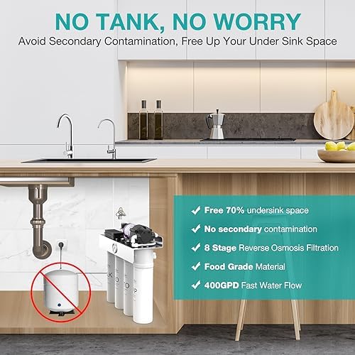 SimPure T1 Series RO System 6-Month Replacement Water Filter Set, 3 Pack - Image 3