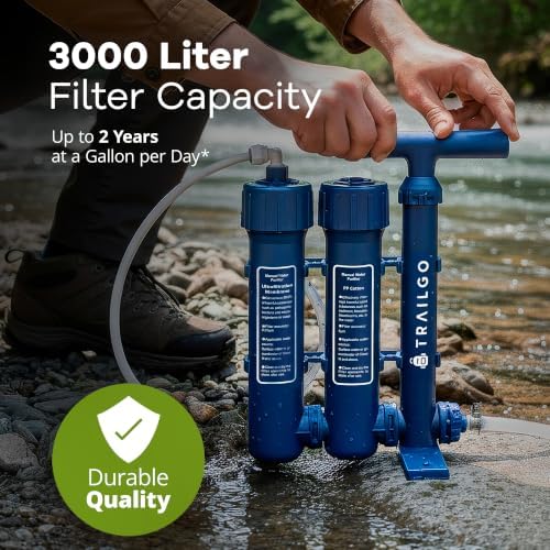 Pro Portable Water Filter for Camping - Water Purifier Survival - Image 5