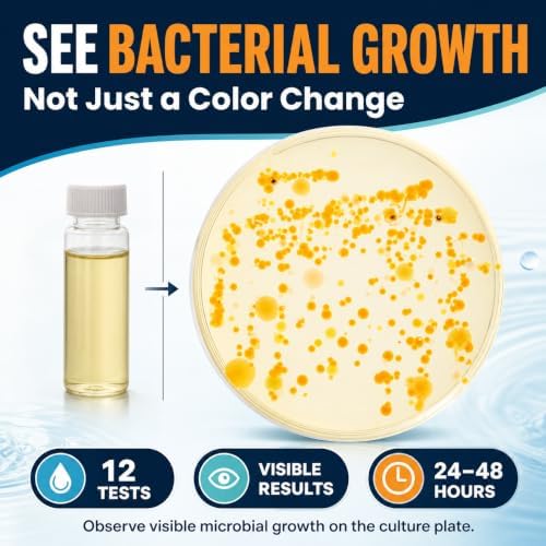 Bacteria Water Test Kit for Drinking Water, 12-Pack Well Water Testing Kit for Coliform and E. coli, At-Home Testing for Well, Tap, City and Pool Water, Includes Free Lab Analysis - Image 3