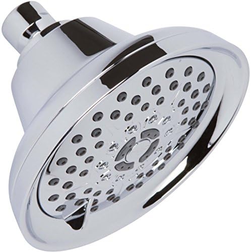 Aqua Elegante Massage Shower Head With Mist - 1.8 GPM - Polished Chrome by AquaElegante