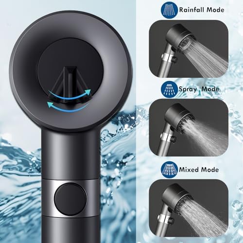 CWPW Filtered Shower Head with Handheld,High Pressure shower heads Filter - Image 3