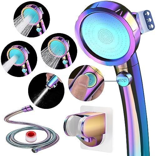 HANLIAN On/Off High Pressure Handheld Shower Head for RV Camper by HANLIAN