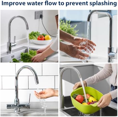 6Pcs Faucet Aerator, 55/64 Inch 22mm Female Thread Sink Aerator Replacement - Image 5