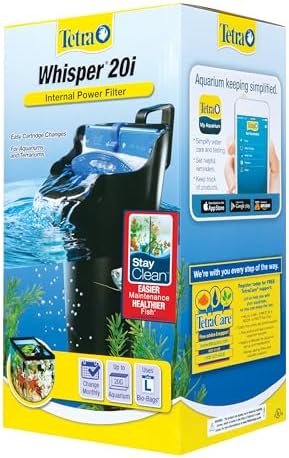 Tetra Whisper 135 GPH Internal Power Filter For Aquariums - Image 5