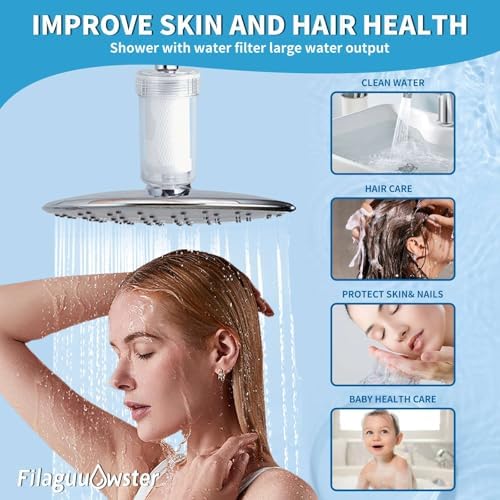 2.3"x4.5" 1 Micron Carbon Water Filter Cartridge, Chlorine Reduction, Inline Washer Filter, for Washer Machine, Laundry, Garden Hose, Shower-Protection of Skin Hair Clothes,Anti-Clog (FA10-C1) - Image 6