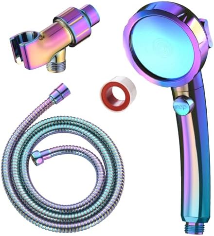 SINGSUO High Pressure Handheld Shower Head with On Off Switch by SINGSUO