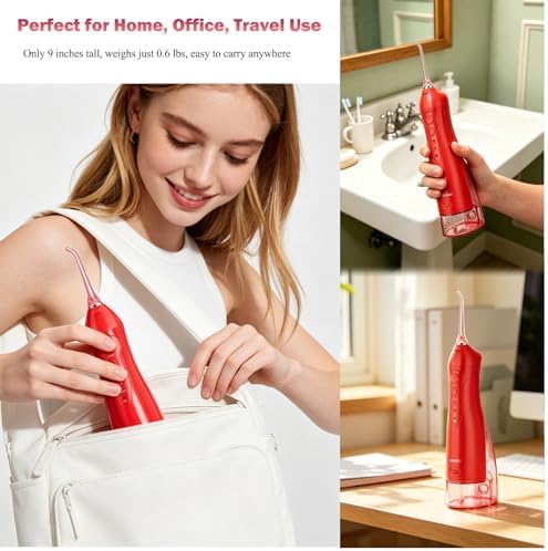 TOVENDOR Electric Water Flosser, Cordless Dental Oral Irrigator for Teeth - Image 4