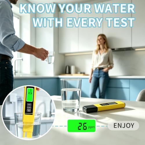 4-in-1 TDS Meter, Digital Water Quality Tester for Drinking Water - Image 7