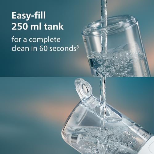Philips Sonicare Cordless Power Flosser 3000, Water Flosser, 2 Nozzles - Image 4