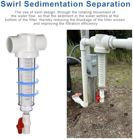 1-1/2" 140 Mesh Spin Down Replacement Filter Screen, Spin Down Sediment Filter Replacement for 1 1/2-140 Rusco Spins Down Filters for Well Water and Sprinkler Irrigation - Image 5