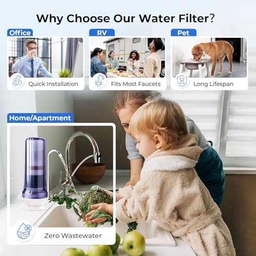 iSpring CT10-CL 7-Stage Countertop Drinking Water Filter System,pH-Balanced - Image 5