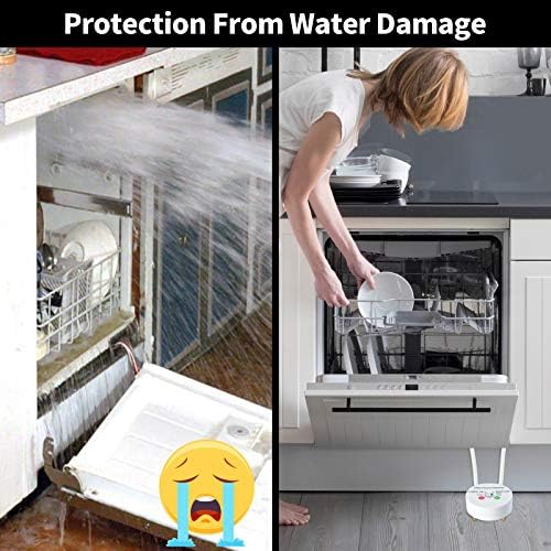 Water Leak Detector, Ortis Water Sensor Alarm Flood Detector, Automatically Turn Off Flood Source When Sensing Moisture to Prevent Water Damage - Image 3
