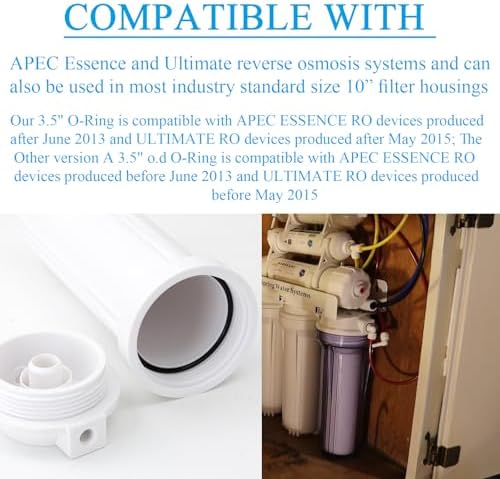 3.5" OD Water Filter O-Ring for Reverse Osmosis Water Filter Housings - Image 4