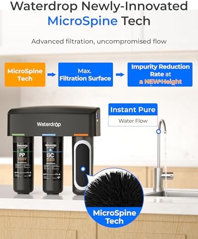 Waterdrop TSB-PF Under Sink Water Filter System, Reduces 80+ Impurities - Image 4