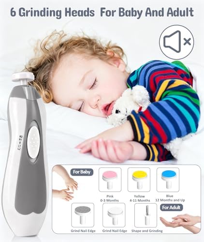 YASEW Baby Grooming Kit with Electric Nail Trimmer, Newborn Essentials - Image 4